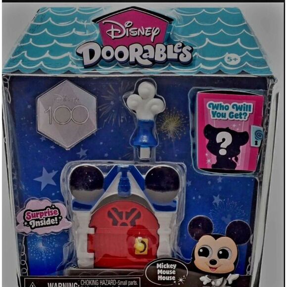 NIP DISNEY DOORABLES MICKEY MOUSE HOUSE - Picture 1 of 4